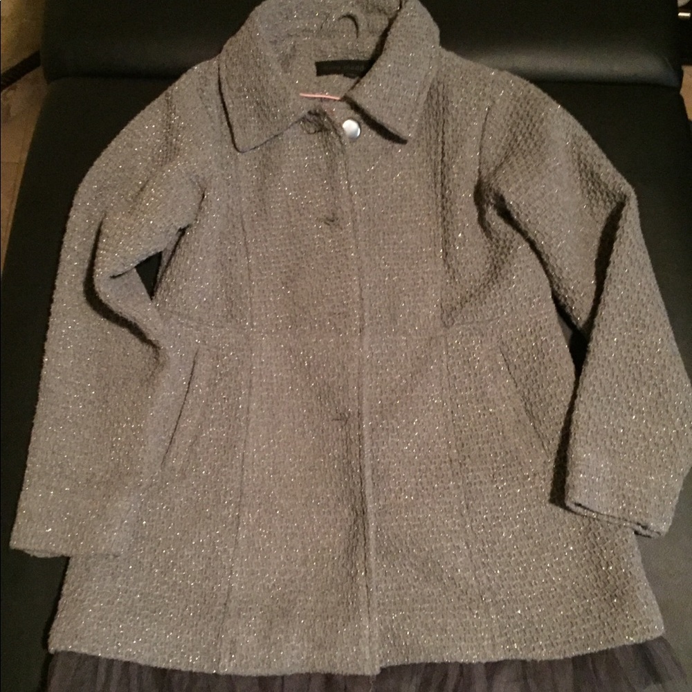 Girls wool pea coat